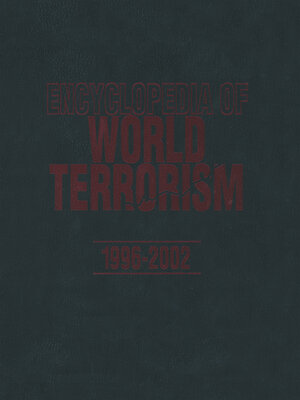 cover image of Encyclopedia of World Terrorism